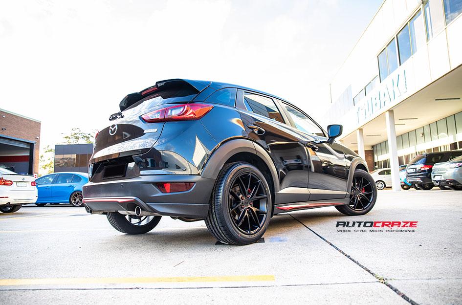 MAZDA CX3 MISANO MATTE BLACK